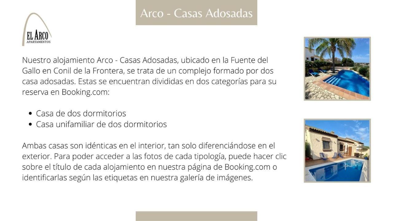 Arco Casas Adosadas Conil De La Frontera Exterior photo